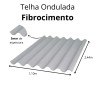 Telha Eternit Ondulada em Fibrocimento